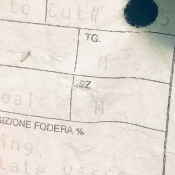 Mario Valente men coats Zipper up 100% wool size M - Picture 8 of 8